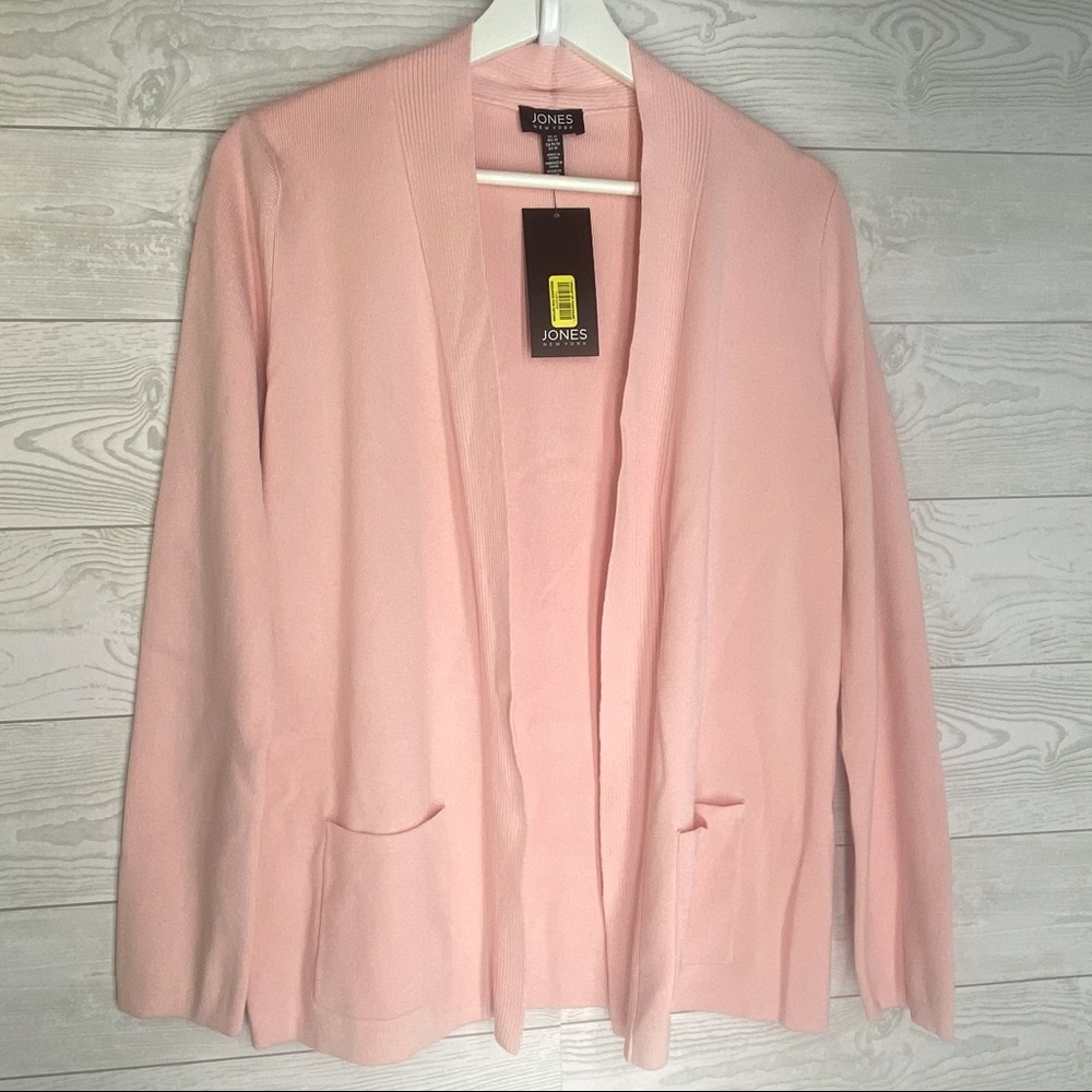 JONES NEW YORK Two Pocket Cardigan Sweater